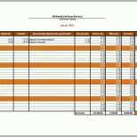 Hervorragen Arbeitszeitnachweis Excel Vorlage Kostenlos 2017