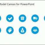 Hervorragen Business Model Canvas Template for Powerpoint Slidemodel
