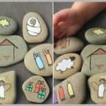 Hervorragen Genial Steine Bemalen Mit Kindern Vorlagen