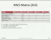 Hervorragen Projektmanagement Excel Vorlage Best Raci Matrix Regelt