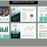 Hervorragen Unternehmenspräsentation Mit Infografik Vorlage