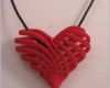 Ideal 3d Printed Jewelry My Twisted Heart Pendant by