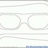 Kreativ Eine Brille Basteln Vorlage &amp; Anleitung