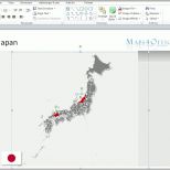 Kreativ Japan Karte Powerpoint Vektor Vorlage Landkarte Maps4 Fice