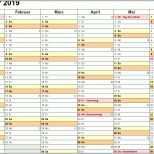 Kreativ Kalender 2019 Zum Ausdrucken In Excel 16 Vorlagen