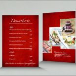 Kreativ Menükarten Drucken Dessertkarte Online Erstellen