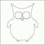 Kreativ Owl Shape Template Blank Animal Templates Simple