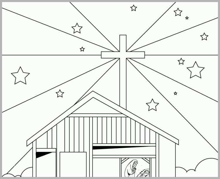 Limitierte Auflage Der Stern Von Bethlehem Vorlage Für Fensterbild