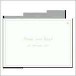 Limitierte Auflage Hochzeitskarte Rahel &amp; Beat – Drucken Bei Onlinedruck