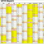 Limitierte Auflage Kalender 2018 Bayern Ausdrucken Ferien Feiertage Excel