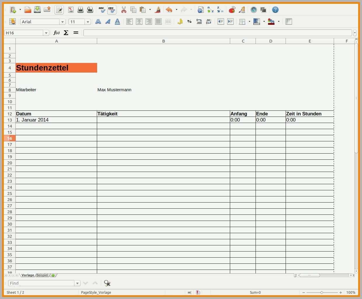 Limitierte Auflage ordnerrücken Vorlage Excel Hübsch 6 Stundenzettel formular