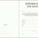 Limitierte Auflage Vorlage Gedenkblatt Für Taufzeugen Thomas Verlag Leipzig