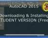 Modisch Autocad 2015 How to and Install Free Student