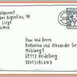 Modisch Briefumschlag Adresse Vorlage Besser 15 Brief Schreiben