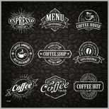 Modisch Kaffee Logo Vorlagen Sammlung