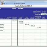 Neue Version Excel Vorlage Haushaltsbuch 2009 Download