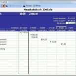 Neue Version Excel Vorlage Haushaltsbuch Download Freeware