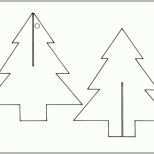 Neue Version Vorlage Für Weihnachtsbaum Aus Karton Zum Ineinander