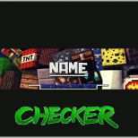 Original Amazing Minecraft Banner Template for Photoshop [free