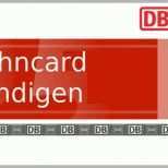 Original Bahncard Kündigen