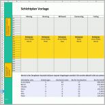 Original Schichtplan Excel Vorlage Kostenloser Download