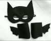 Perfekt Batman Mask and Cuffs Set Maskerad