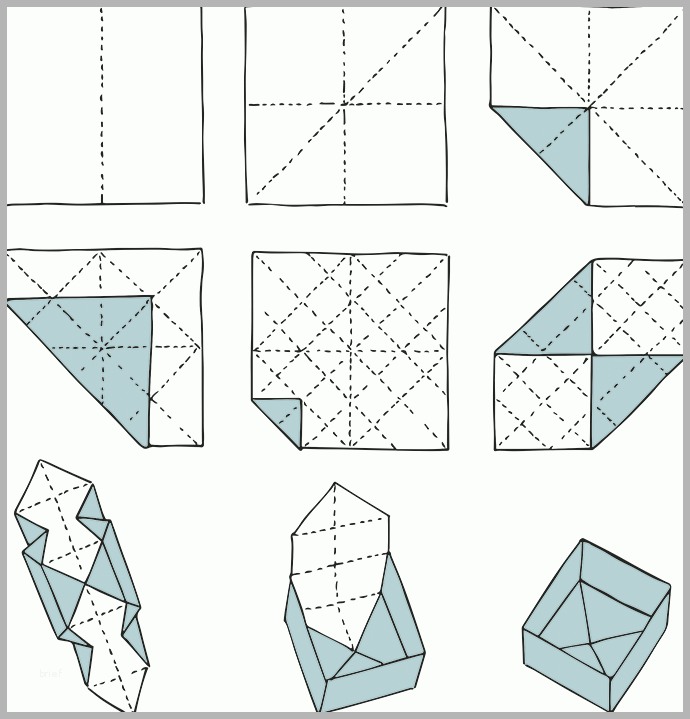 Perfekt origami Schachtel Papier Pinterest