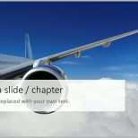 Perfekt Powerpoint Präsentation Flugzeug sofort Download