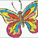 Phänomenal Buegelperlen Vorlagen Ausdrucken Schmetterling Bunt