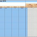 Phänomenal Excel Urlaubsplaner 2016 sofort Download