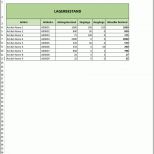 Phänomenal Lagerverwaltungs Vorlage Ganz Einfach Mit Excel
