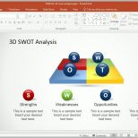Schockieren 3d Swot Powerpoint Template