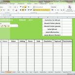 Selten Arbeitszeitnachweis Vorlage Mit Excel Erstellen Fice