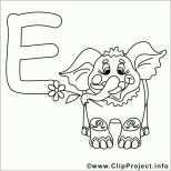 Selten Elephant Abc Buchstaben Zum Ausmalen