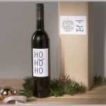 Selten Geschenkidee Weinflasche Mit Weihnachtsmotiv