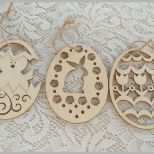 Sensationell Laser Cut Easter Egg ornament In Party Diy Decorations
