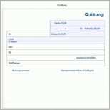 Sensationell Quittung Vorlage Excel Download Quittungsvorlage