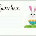 Spektakulär Gutschein Vorlage Frohe Ostern