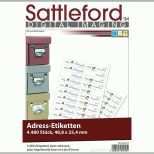 Spektakulär Sattleford Labeldrucker Etikett 4480 Adress Etiketten