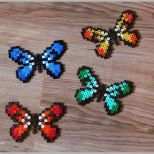 Spektakulär Schmetterlinge Aus Bügelperlen