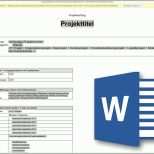 Spezialisiert Projektauftrag Word formular Projektmanagement Freeware