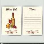 Tolle Design Für Weinkarte Restaurant Vorlage Für