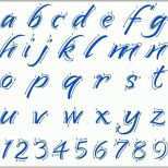 Tolle Kalligraphie Alphabet Vorlagen Kostenlos