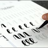 Überraschen Handlettering Brush Lettering Anleitung Für Anfänger