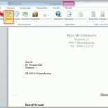 Überraschen Vorlage Word Brief Briefkopf Mit Microsoft Word Erstellen