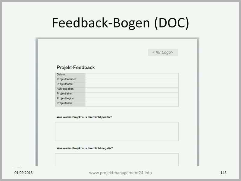 feedbackbogen vorlage seminar
