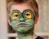 Ungewöhnlich Kinderschminken Jungen Motive Superheld Gesichtsmaske Makeup