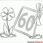Unvergesslich Blume Zum 60 Geburtstag Ausmalbild Kostenlos