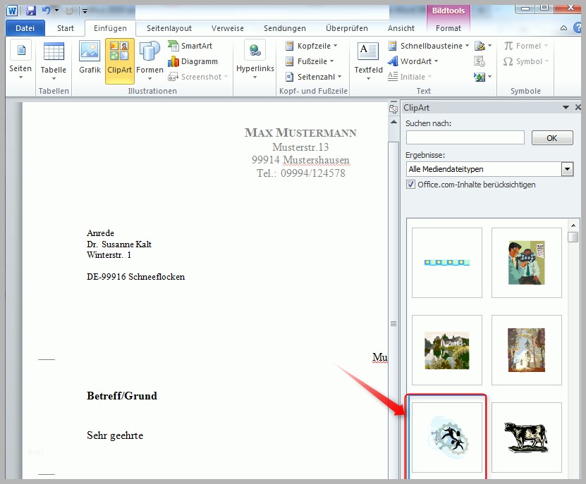 Unvergesslich Briefkopf Mit Microsoft Word Erstellen