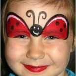 Unvergesslich Kinderschminken Einfache Vorlagen Hübsch Marienkäfer